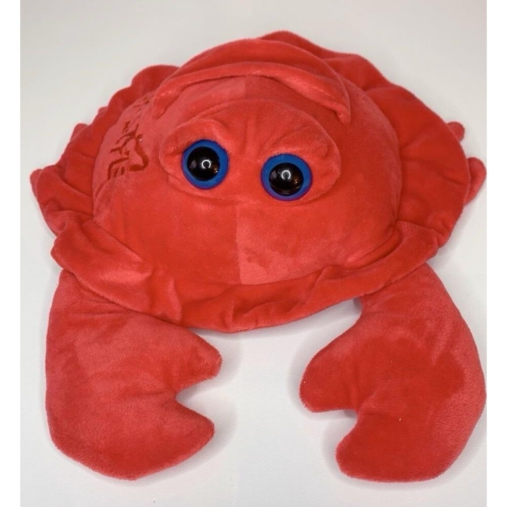 Surf Style Crab With Pouch 11” Plush Toy Kids
